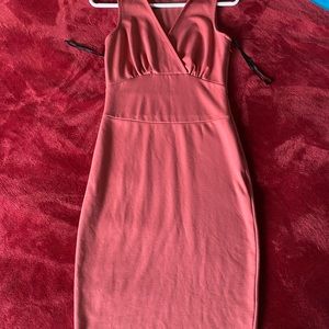 Rose pink XS Kim Kardashian dress.